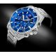 2. Men's Watch Giewont Chronograph Sapphire Silver Blue GW3970-B3