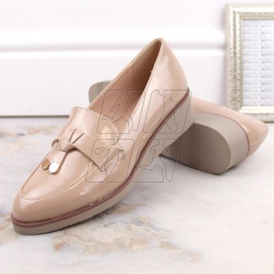 6. Vinceza W JAN263B wedge shoes, beige