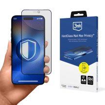 3mk HardGlass Matt Max Privacy Tempered Glass for iPhone 18 Pro