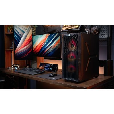 11. Corsair 3200D RS ARGB Mid-Tower Smoked case