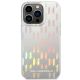 2. Karl Lagerfeld Karl Lagerfeld Monogram Iridescent case for iPhone 14 Pro - silver