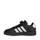 5. Adidas Grand Court 3.0 Kids Shoes Black and White KJ4369
