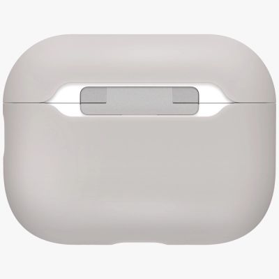 4. Uniq Lino Silicone Case for AirPods Pro - Beige