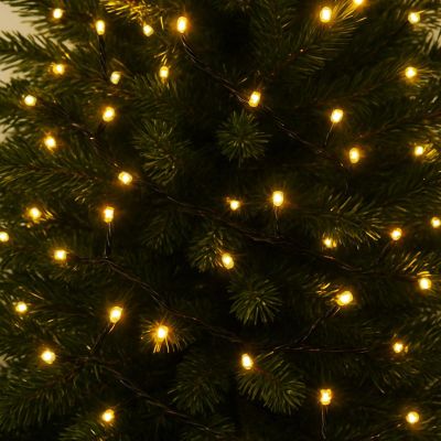 18. CHRISTMAS LIGHTS LIGHT CHAIN 750 LED FLASH WARM WHITE