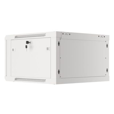 7. Lanberg WF01-6606-10S 6U Rack Wall-Mounted Cabinet Gray