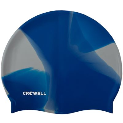 5. Crowell Multi Flame Silicone Swimming Cap, col. 19