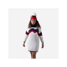 Rossignol W Mountain Knit Dress Sweater Gray