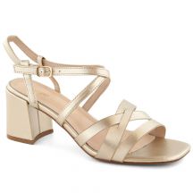 Sergio Leone W SK437 gold heel sandals