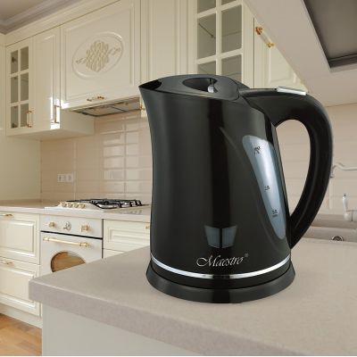 2. Electric kettle 1.7l 2000W MR-038-BLACK MAESTRO