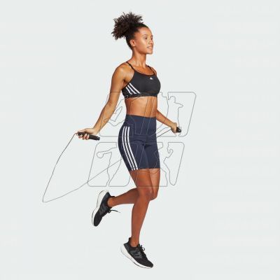 5. Shorts adidas Training Essentials 3-Stripes High Waist Thighs W IC8312