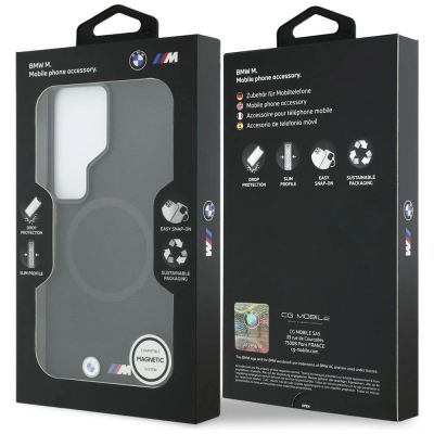 8. BMW M Metal Logo MagSafe Case for Samsung Galaxy S26 Ultra - Black