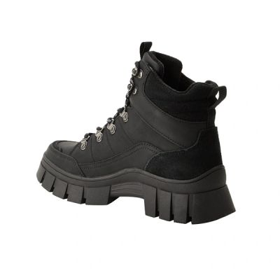 4. Lee Cooper women's winter boots black insulated ankle boots
