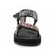 7. D.Franklin Forest High Strips Animal Print W Sandals DFSH404002-ABLA