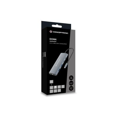 7. Conceptronic DONN06G Wired USB 3.2 Gen 1 (3.1 Gen 1) Type-C Gray