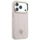 4. Guess Stripe Peony 4G Logo MagSafe Case for iPhone 17 Pro Max / 18 Pro Max - Pink