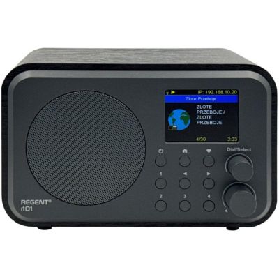 Ferguson Regent i101 Internet Radio | DAB+ | FM RDS / 2000 mAh Battery (Black)