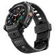 5. Spigen Rugged Armor Pro Strap for Samsung Galaxy Watch 8 Classic 46mm - Matte Black