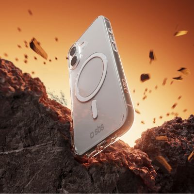 3. SBS Extreme Mag Case with D3O Technology for iPhone 17 - Transparent