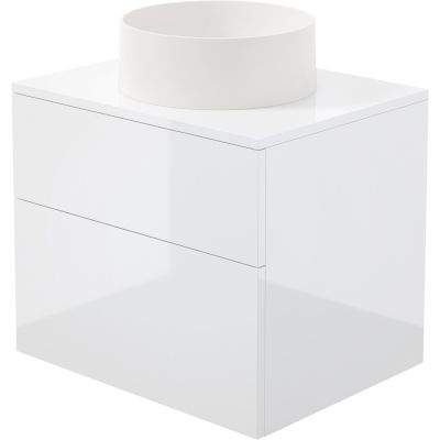 Washbasin cabinet with granite washbasin - 360 mm