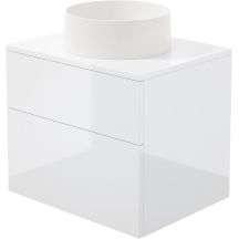 Washbasin cabinet with granite washbasin - 360 mm
