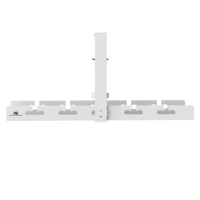 MACLEAN UNDERDESK CABLE ORGANIZER, MAX LOAD 5KG, WHITE MC-105 W