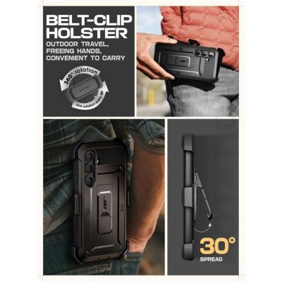 7. Supcase Unicorn Beetle Pro Case for Samsung Galaxy S25 FE - Black