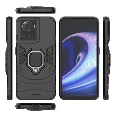 5. Ring Armor armored hybrid case cover + magnetic holder for OnePlus Ace black