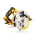 4. DeWALT DCS570P2-QW Portable Circular Saw 18.4 cm Yellow 5500 RPM