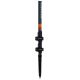 16. VIKING Kangri Skitouring poles 65-135cm, gray-orange