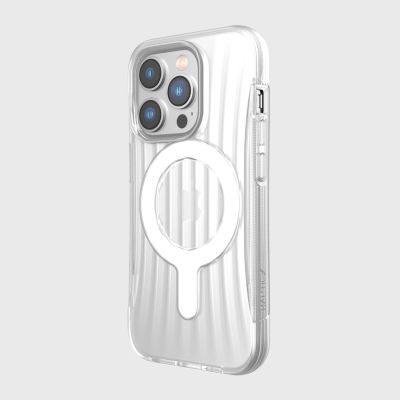 7. Raptic X-Doria Clutch Case iPhone 14 Pro with MagSafe back cover transparent