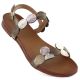 2. Brown women's sandals M.Daszyński MR1958-1