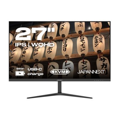 JAPANNEXT monitor 68.5 cm JN-IPS27WQHDR-C65W 16:9 HDMI/DP WQHD