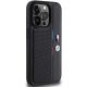 4. BMW Perforated Tricolor Line case for iPhone 15 Pro - black