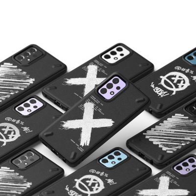 5. Ringke Onyx Design Durable TPU Case Cover for Samsung Galaxy A72 4G black (Paint) (OXSG0047)