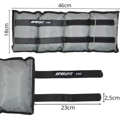 15. ENERO FIT GREY JOINT LOAD 8KG (2x4KG)
