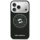 3. Karl Lagerfeld Point & Karl Sketch MagSafe Case for iPhone 17 Pro - Black