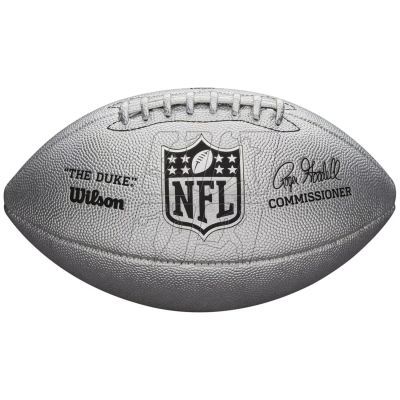 4. Wilson NFL Duke Metallic Edition Ball WTF1827XB