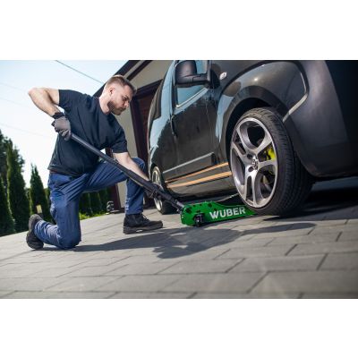 10. Low profile car jack 85-430mm 3T W22022 WUBER
