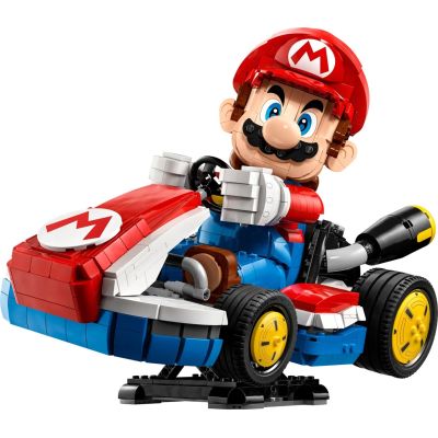 3. LEGO Super Mario 72037 – Mario Kart: Mario and Standard Kart