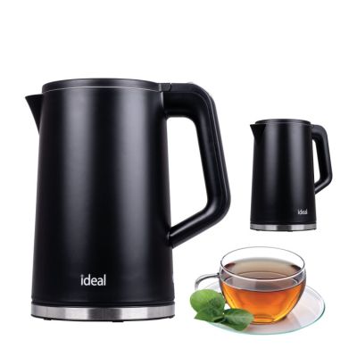 5. IDEAL KETTLE 1.7 L, STEEL BODY, POWER 1500 W, BLACK