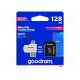 2. GoodRam All in one M1A4-1280R12 Memory Card with Adapter and Card Reader (128GB; Class 10; Adapter, MicroSDHC Card Reader, Memory Card)