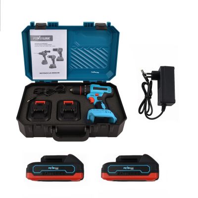 8. Extralink Powerlink Cordless Screwdriver PWL-CD1003C 13MM 20V 2X1.5Ah