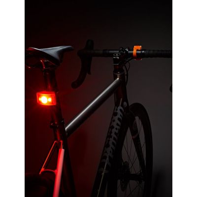7. BOOKMAN Curve Rear Light 37lm Orange Bike Lamp