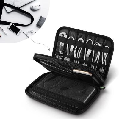 3. Ugreen case box for hard drive HDD SSD phone cables accessories 24.5 x 17.5 x 5 cm gray (50147 LP149)