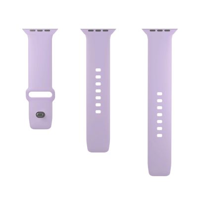 5. Puro Icon Silicone Strap for Apple Watch 42 / 44 / 45 / 49 mm - Lavender (2 pcs.)