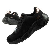 Skechers women's sports shoes Bobs Squad Waves black lightweight fashionable