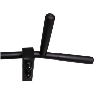 24. WOODEN AND METAL GYMNASTIC WALL BAR WITH BENCHK 221B