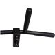 24. WOODEN AND METAL GYMNASTIC WALL BAR WITH BENCHK 221B