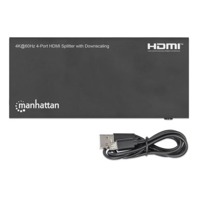 8. Manhattan 208369 HDMI TV Splitter 4x HDMI