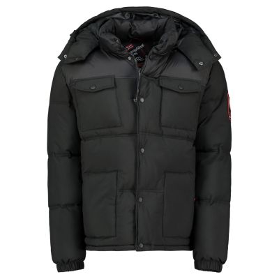 Geographical Norway men's jacket BAREDA DB BLACK MEN 096 BLACK (WY3882H/GN-NOIR)